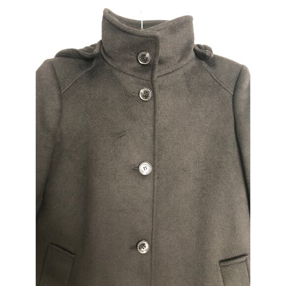 Lauren Ralph Lauren Hooded Coat Women's Size 2 A-line Black NEW - Picture 4 of 10